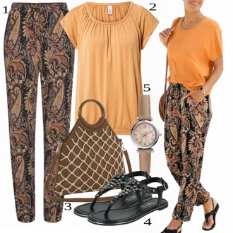 outfit mit Črna/Siva Sandali Buffalo "Tvoj cool outfit"