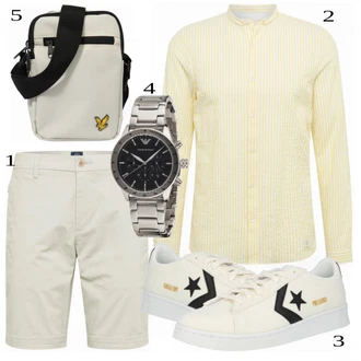 outfit mit Bela/Siva Superga Converse "Priložnostna oblačila"