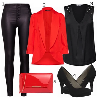 Outfit s Bota Na Podpatku Tamaris "Podnikatelka"