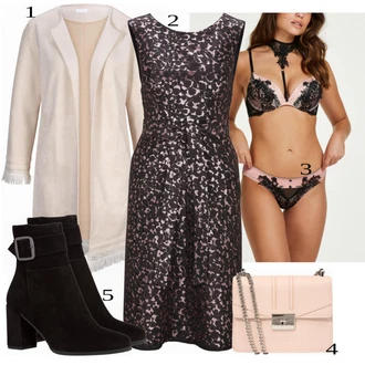 Outfit s Šedá Heine "Podnikatelka"