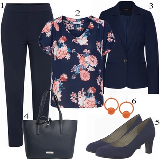 Outfit s Bota Na Podpatku Tamaris "Podnikatelský Vzhled"