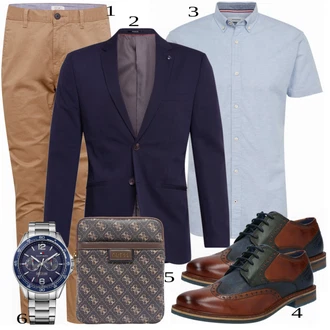 outfit mit Črna Obleka Jack & Jones "Poslovna oblačila"