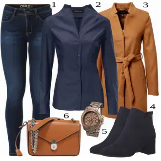 Dlouhé / Maxi Outfit "Business Look pro ženy"