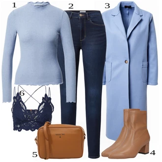 outfit "Poslovni stil za ženske"