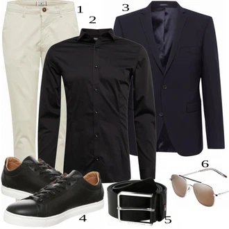 outfit mit Črna Obleka "Poslovna oblačila"