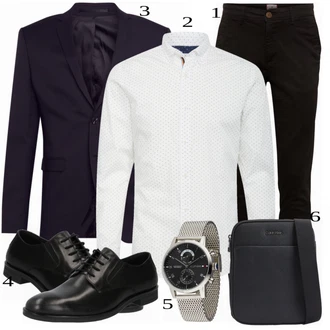 outfit mit Črna Obleka Jack & Jones "Priložnostna oblačila"