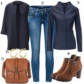 Dlouhé / Maxi Outfit "Obchodní Styl"