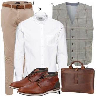 outfit mit Čevlj Nizki čevelj Bullboxer "Priložnostna oblačila"