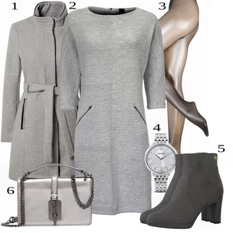 outfit mit Črna Škorenj Tamaris "Službena oblačila"