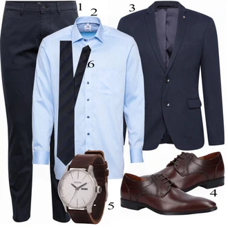 outfit mit Črna Obleka ESPRIT "Poslovna oblačila"