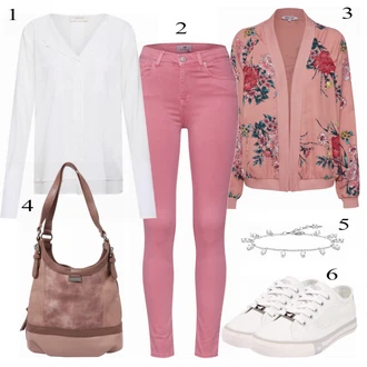 Outfit s Tričko Cartoon "Cartoon Košile"