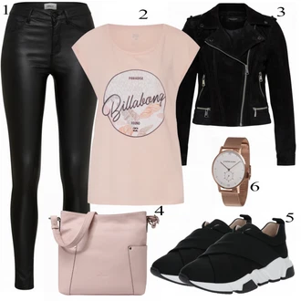 Outfit s Hodinky Kapten & Son "Ležérní"