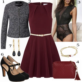 Outfit s Šedá/Černá Dlouhá tylová sukně/Podzimní bunda/Dlouhý Zimní Kabát/Bunda/Dlouhé Šaty VERO MODA "Ležérní Obchodní Outfit"