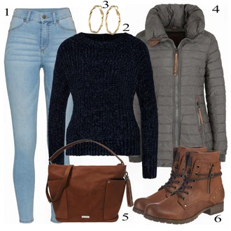 Egirl outfity "Ležérní dívka"