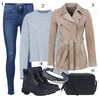Outfit s Béžová/Hnědá/Khaki Bundeswehr Parka/Vosková Bunda/Otočná Bunda/Vintage Bund/Parka Přechodová Bund/Uniformní Bund/Udržitelná bunda/Krabice bunda/Manšestrová Bunda/Pilotní Bunda "Ležérní styl"