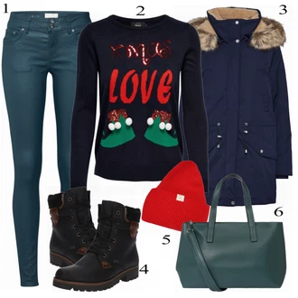 Outfity na Vánoce "Vánoční Nálada"