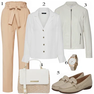 Outfit s Šedá Bota Geox "Elegantní"