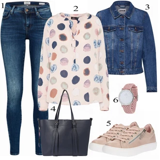 Outfit s Hodinky "Fajn"