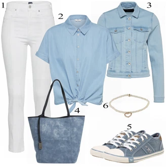 Outfit s Šedá Teniska Skate Bota Mustang "Fajn"