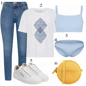 Outfit s Šedá Teniska Dockers by Gerli "Cool Look"