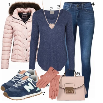 outfit mit Siva Zimska Jakna Superdry "Stilna oblačila za prosti čas"