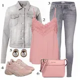 Outfity s bustierovým topem s krajkou image