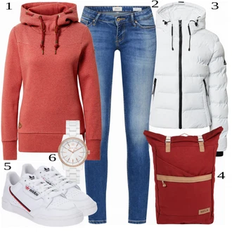 Outfit s Šedá michael kors "Cool Everyday Outfit"