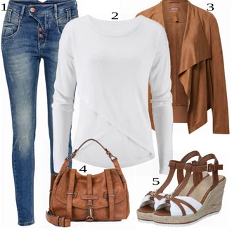 Outfit sa Plava Traperice Gang "Tvoj otmjeni outfit"