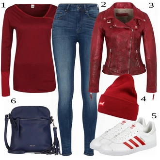 Outfit s Kožená bunda G-Star Raw "Skvělý Podzimní Outfit"