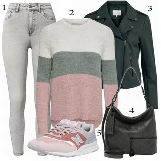 Outfit s Teniska New Balance "Trendový podzimní outfit"