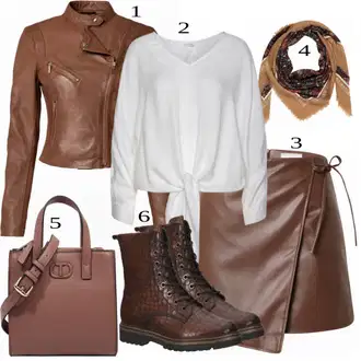 outfit mit Črna Škorenj Tamaris "1"