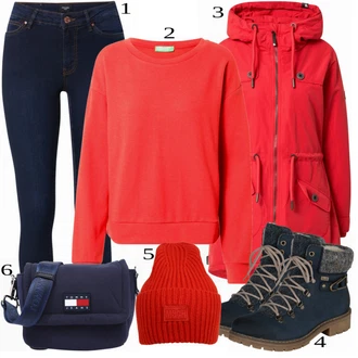 outfit mit Črna Škorenj Rieker "1"