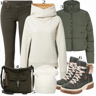 outfit mit Črna Škorenj Rieker "1"