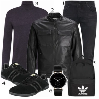 outfit mit Modra Superga Bugatti "Priložnostna oblačila"