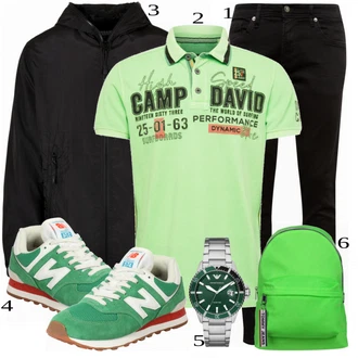 outfit mit Črna Tom Tailor Denim "Priložnostna oblačila"