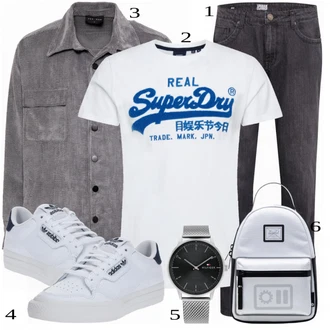 outfit mit Siva Pegador "Priložnostna oblačila"