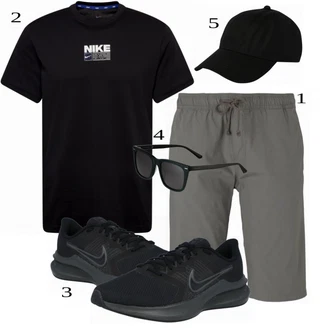 outfit mit Črna Superga Nike "Priložnostna oblačila"