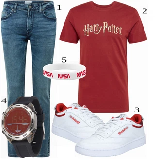 outfit mit Bela Superga Reebok Classic "Priložnostna oblačila"