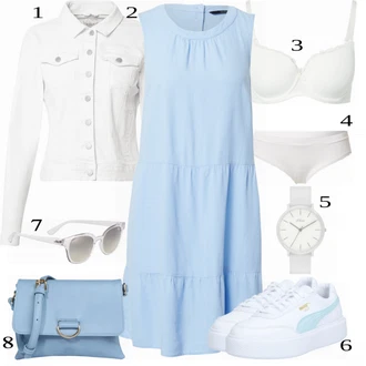 Outfit s Bílá Pánské boty ve velikosti 11 lingadore "Módní outfit pro volný čas"