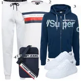 Bela Calvin Klein Jeans Superga outfiti za dame image