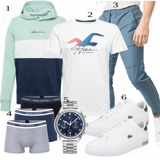 outfit mit Bela Superga Lacoste "A"
