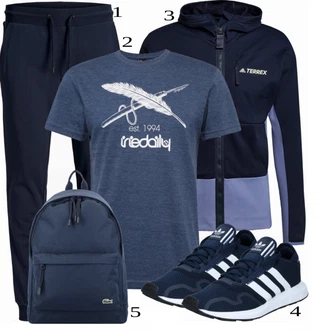 outfit mit Modra Torba Lacoste "Priložnostna oblačila"