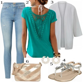 Outfit s Sandály Buffalo "Cool pro volný ?as"