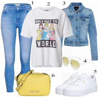 Sexy Outfit s Světle modrá/Modrá Navlékací džíny/High Waist Džínové Kalhoty/Džíny s Rozparkem/Zkrácené Džíny/Push up Džín/Džín s Nízkým Pasem Only "Cool pro volný čas"Look: Styl, Cool, Disko, Egirl, GoGo, Bezešvé, Sexy