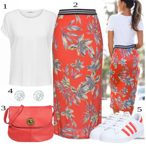 Roza Krila kombinirajte z Siva Casual Majice Only, Siva Superga Adidas Originals, Rdeča Torbe za čez ramo Pieces, Roza Krila Lascana