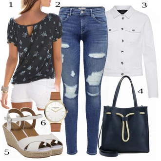 Vintage outfity "Lehký outfit"