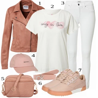 Outfit sa Smeđa Kožna Jakna Noisy may "Tvoj otmjeni outfit"