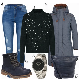 Egirl outfity "Chladná dívka"