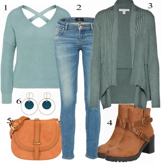 Outfity na zimu Dlouhé / Maxi "ESPRIT KARDIGAN"