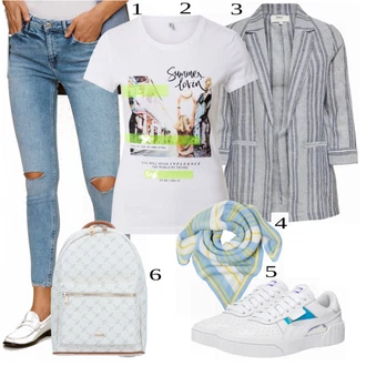 Outfit s Šedá Batoh JOOP! "Unikátní Ležérní Outfit"